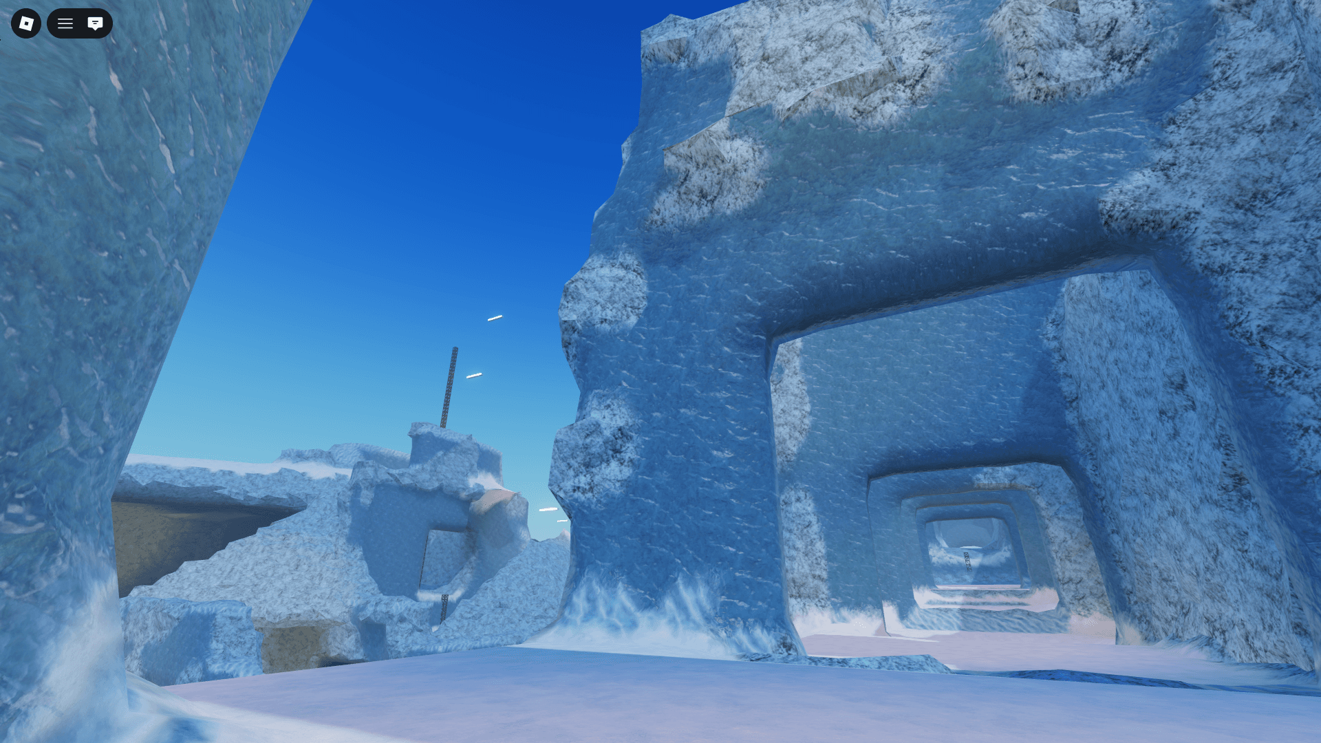 Dungeon entrance carved into mountain terrain